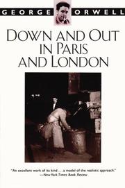 George Orwell: Down and Out in Paris and London (1997, Blackstone Audiobooks)