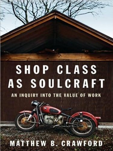 Matthew B. Crawford: Shop Class as Soulcraft (Hardcover, 2009, Penguin Press)