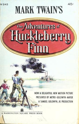 Mark Twain: The Adventures of Huckleberry Finn (1960, Washington Square Press)