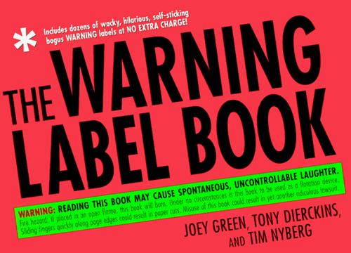 Joey Green: The warning label book (1998, St. Martin's Griffin)