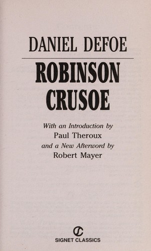Daniel Defoe: Robinson Crusoe (Paperback, 2008, Signet Classics)