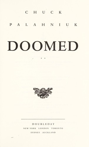 Chuck Palahniuk: Doomed (2013)