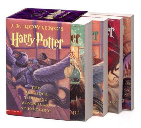 J. K. Rowling, Mary GrandPré: Harry Potter Paperback Boxed Set (Books 1-4) (2002, Scholastic Paperbacks)