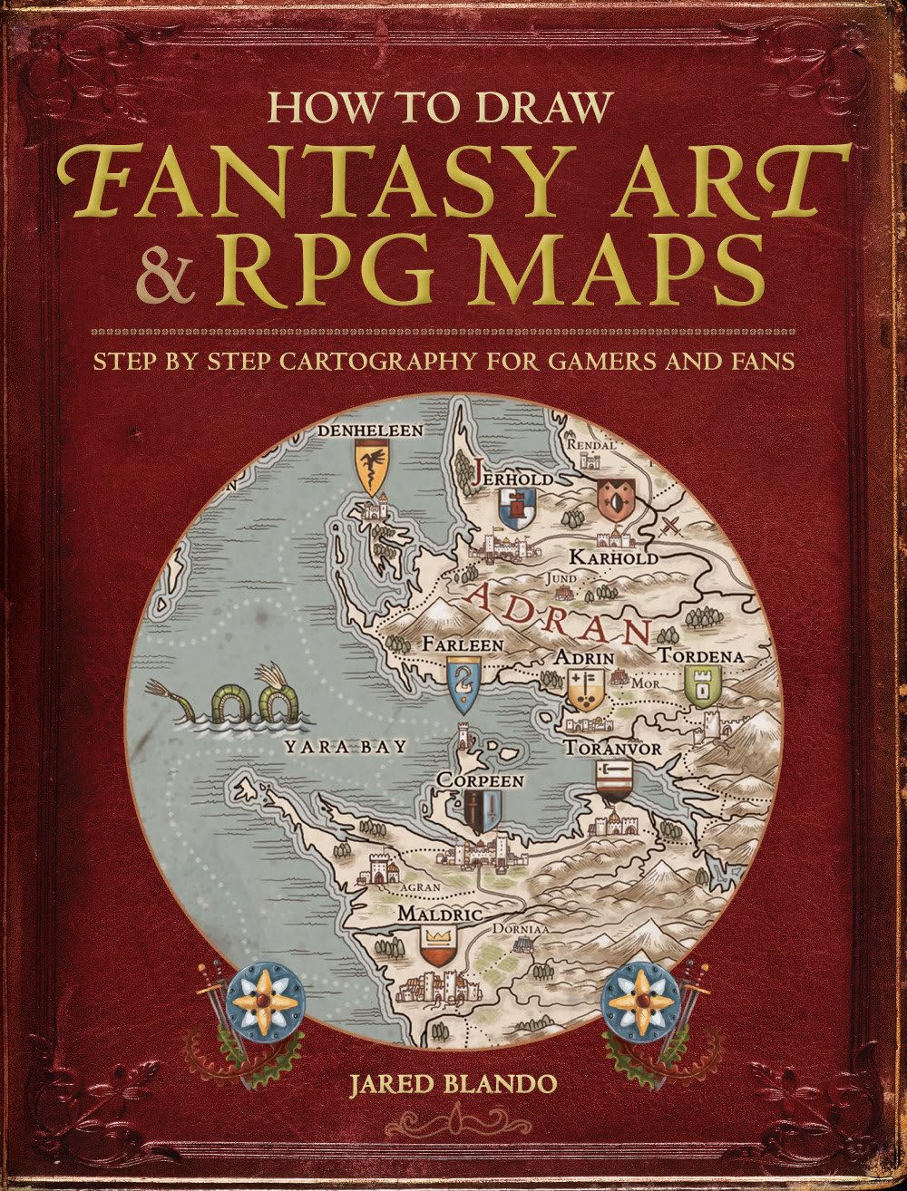 Jared Blando: How to draw fantasy art and RPG maps (2015)