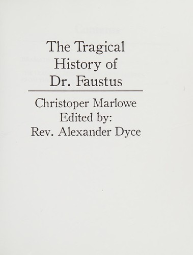Christopher Marlowe: Tragical history of Dr. Faustus (2008, Book Jungle)