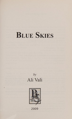 Ali Vali: Blue skies (2009, Bold Strokes Books)