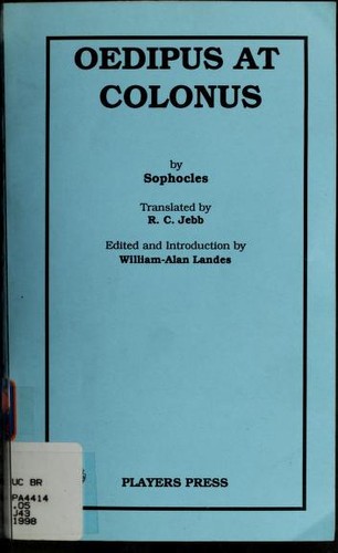 Sophocles: Oedipus at Colonus (1998, Players Press)