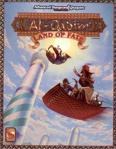 Jeff Grubb: Land of Fate (Advanced Dungeons & Dragons, 2nd Edition, Al-Qadim, Boxed Set) (Hardcover, TSR)