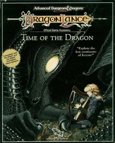 David "Zeb" Cook: Time of the Dragon (Advanced Dungeons and Dragons Dragonlance, Boxed Set) (Hardcover, Wizards of the Coast)