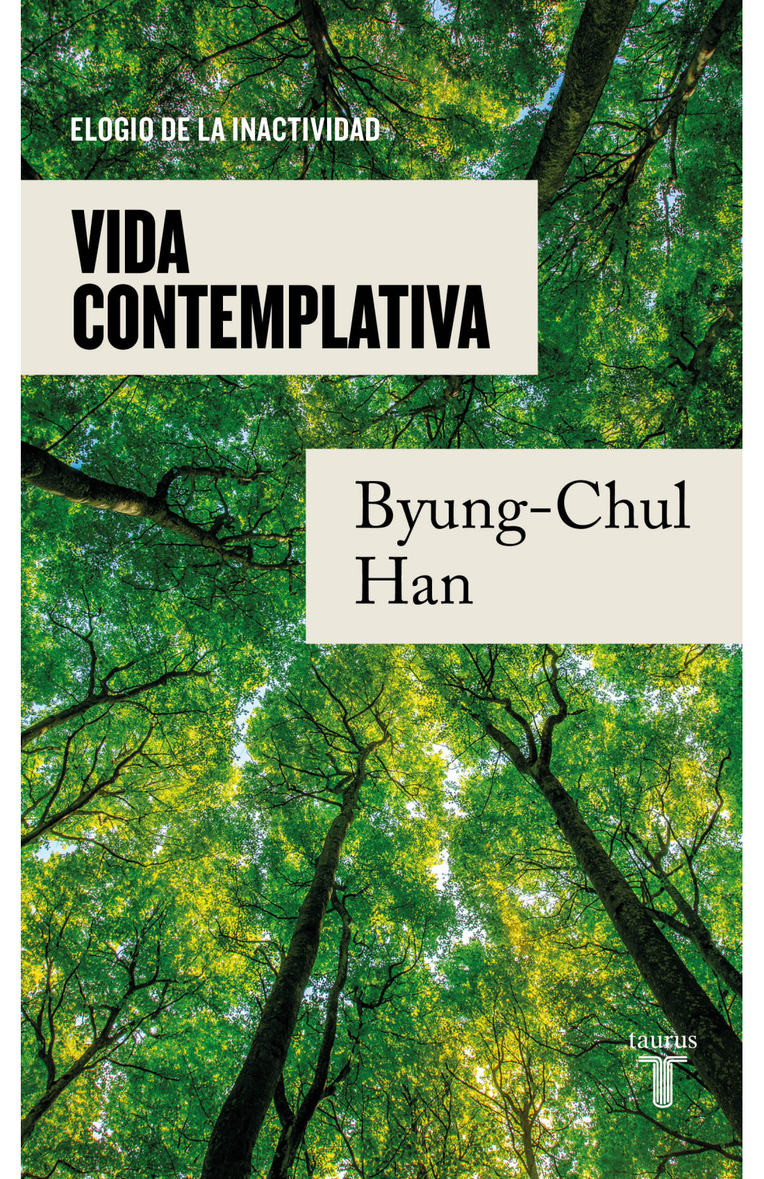 Byung-Chul Han: Vida contemplativa (Paperback, Taurus)