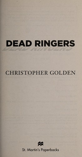Christopher Golden: Dead ringers (2015)