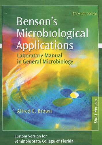Alfred E Brown PH D: Benson's Microbiological Applications (Paperback, 2010, McGraw-Hill Companies)