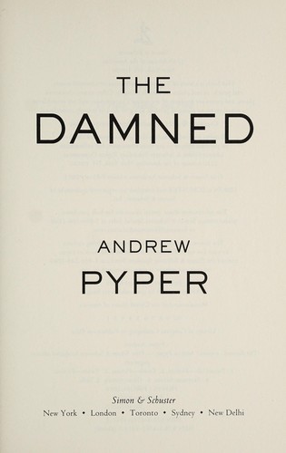 Andrew Pyper: The damned (2015)