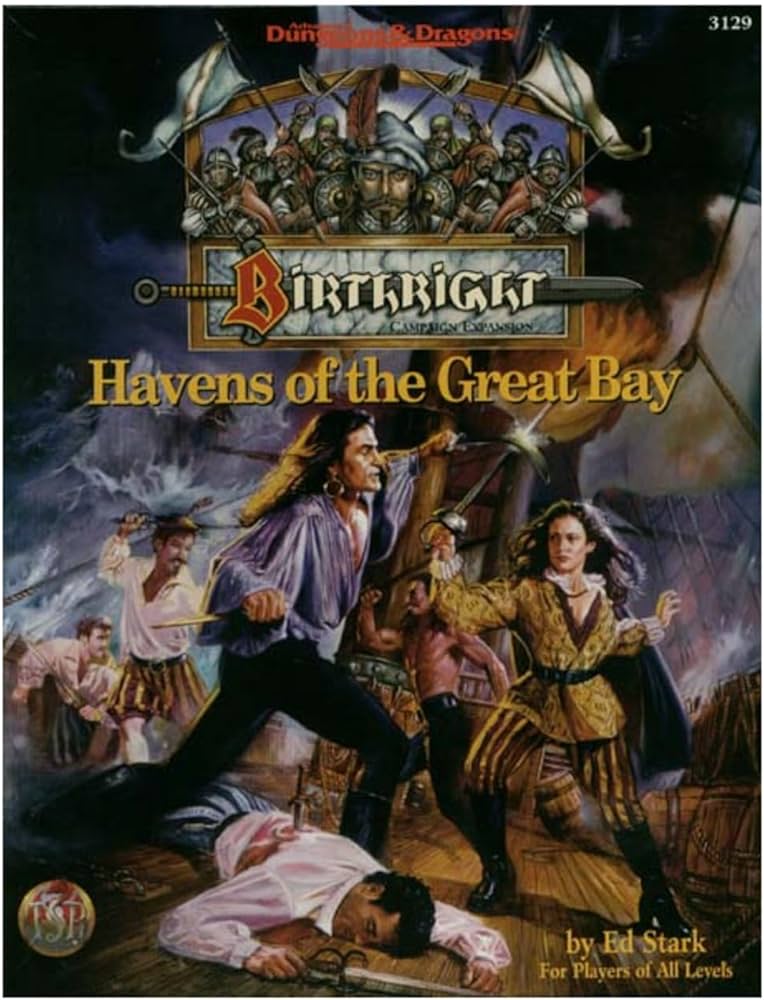 Stark, Ed.: Havens of the Great Bay (Advanced Dungeons & Dragons, 2nd Edition: Birthright, Campaign Expansion/3129) (Paperback, 1996, TSR)