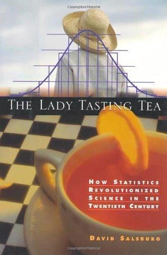 David Salsburg: The Lady Tasting Tea: How Statistics Revolutionized Science in the Twentieth Century (2001)