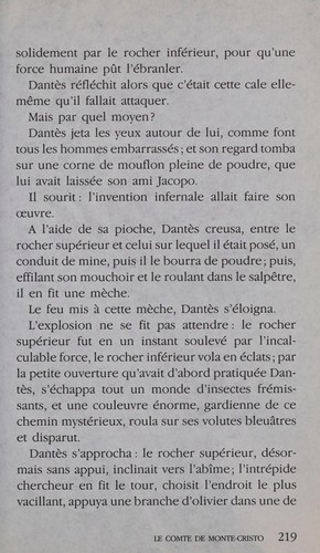 Le comte de Monte-Cristo (French language, 1993, Hachette jeunesse)