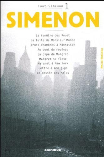 Georges Simenon: Tout Simenon, tome 01 (French language, 2002)