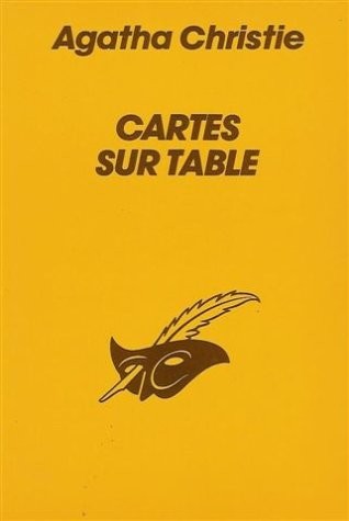Agatha Christie: Cartes sur table (1989, Editions du Masque)