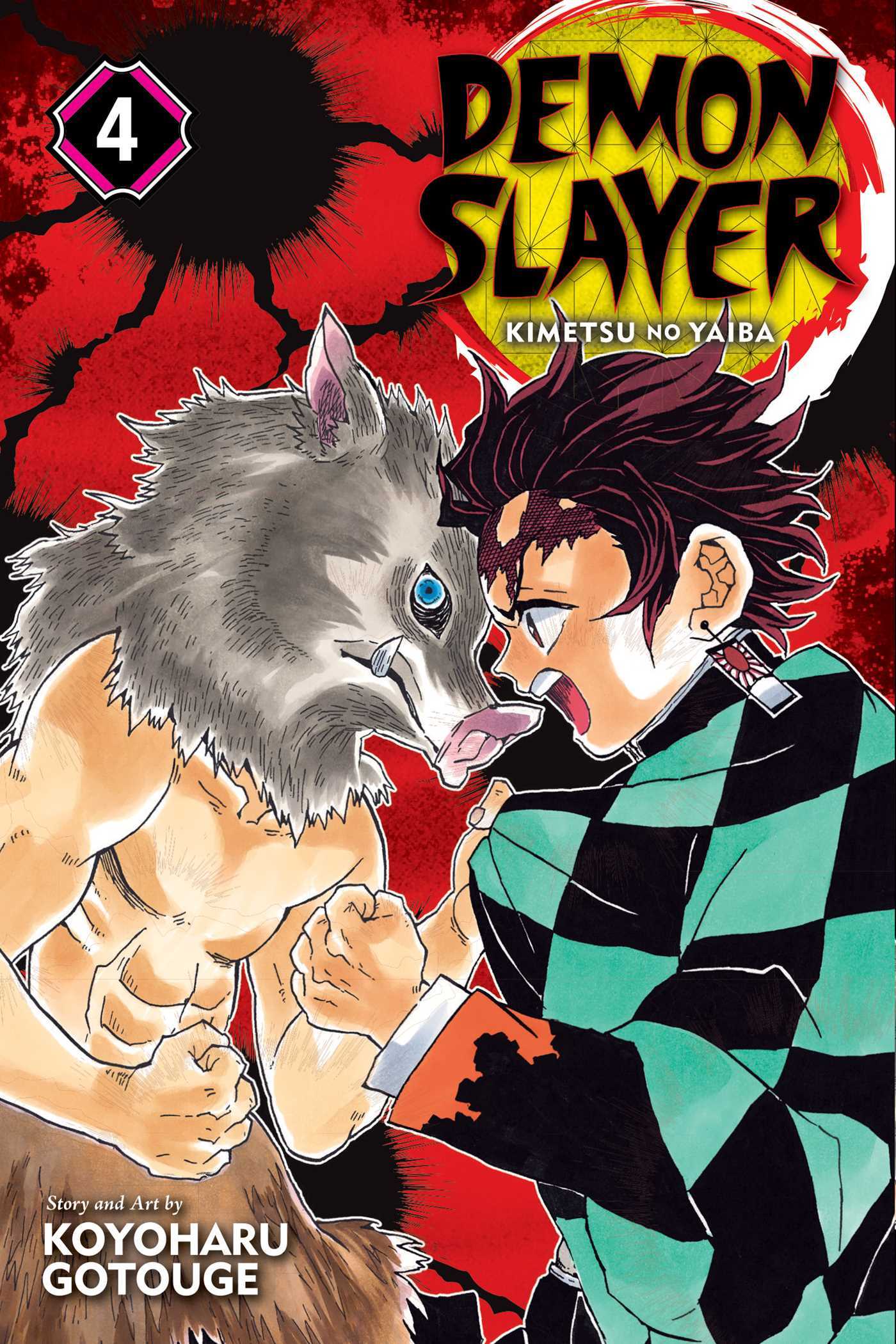 Koyoharu Gotouge: Demon Slayer: Kimetsu no Yaiba, Vol. 4 (Paperback, 2019, VIZ Media LLC)
