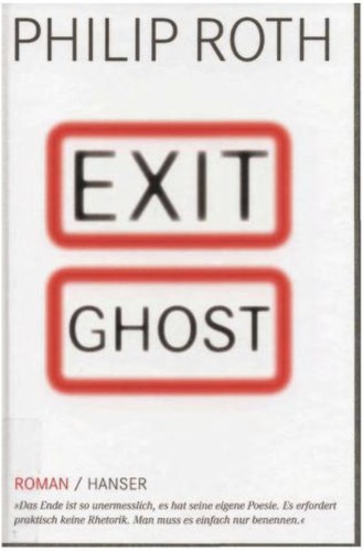 Philip Roth: Exit Ghost (German language, 2008, C. Hanser)