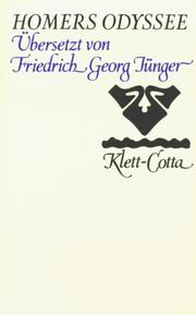 None None, Citta Jünger, Friedrich Georg Jünger: Homers Odyssee. (German language, 1981, Klett-Cotta)