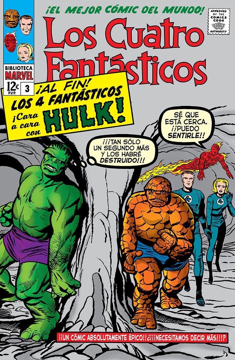 Stan Lee, Jack Kirby: Biblioteca Marvel 7. Los Cuatro Fantásticos 3 (Spanish language, Panini)
