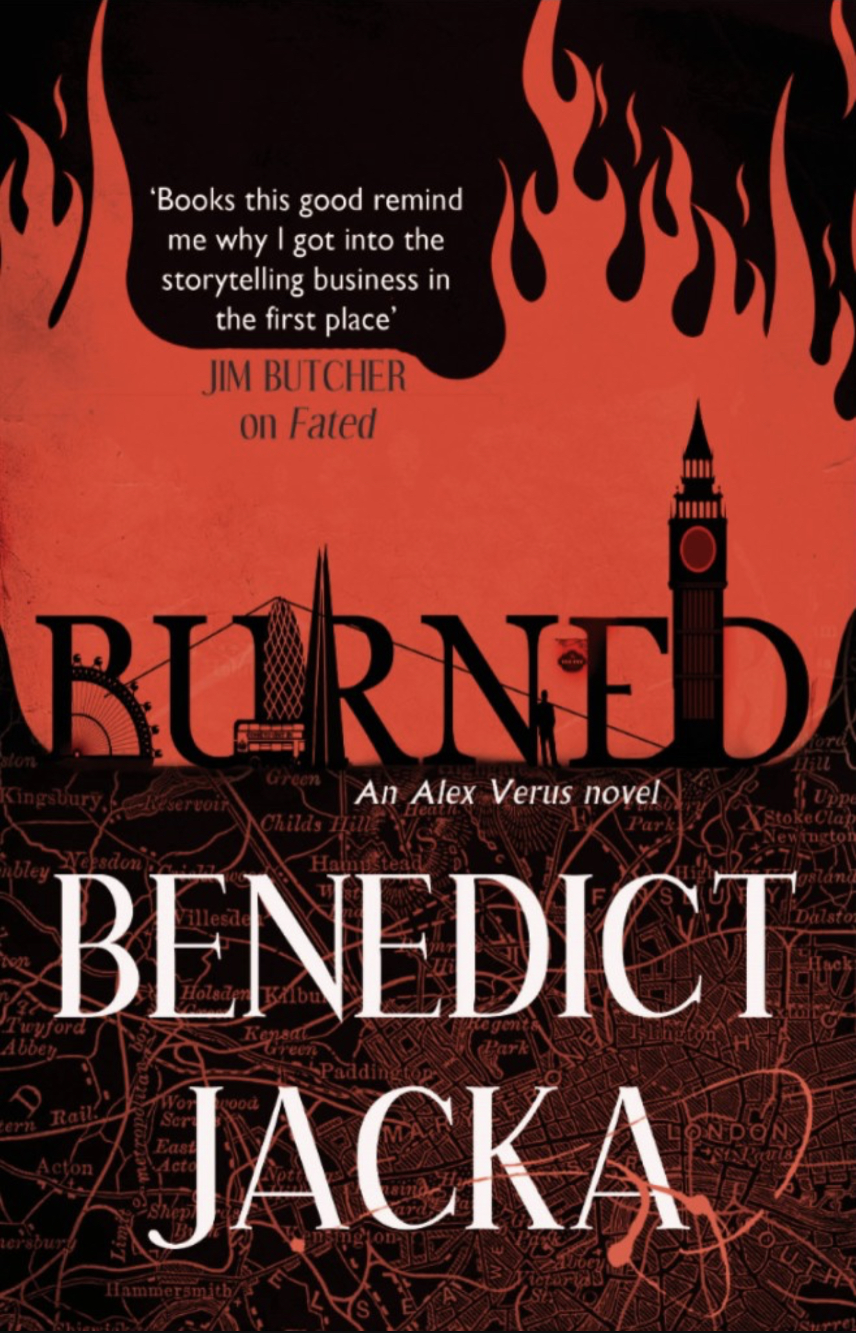 Benedict Jacka: Burned (2016)