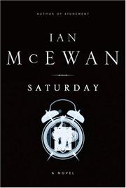 Ian McEwan: Saturday (2004, Nan A. Talese/Doubleday)