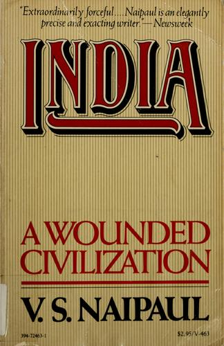 V. S. Naipaul: India (1978, Vintage Books)