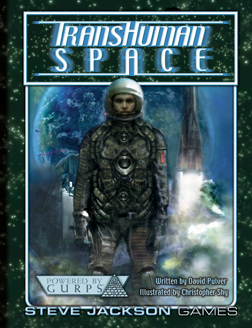 David Pulver: Transhuman Space RPG (Hardcover, Steve Jackson Games)