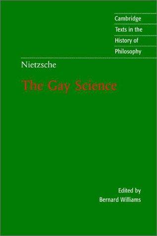 Friedrich Nietzsche: The gay science (2001)