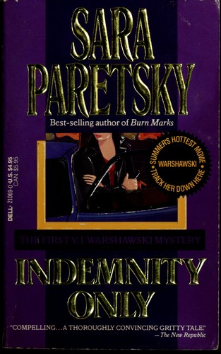 Sara Paretsky: Indemnity only (1991, Dell Pub.)