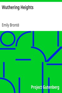 Emily Brontë: Wuthering Heights (EBook, 1996, gutenberg.org)