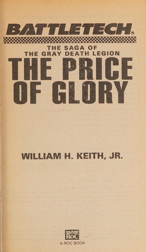 William H. Keith: The price of glory. (1993, Roc)