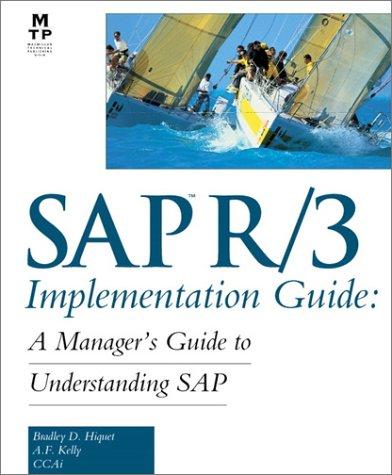 Bradley D. Hiquet: SAP R/3 implementation guide (1998, Macmillan Technical Pub.)
