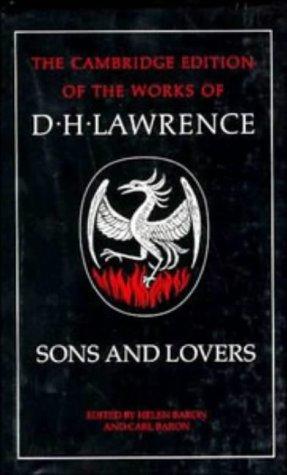 D. H. Lawrence: Sons and lovers (1992, Cambridge University Press)