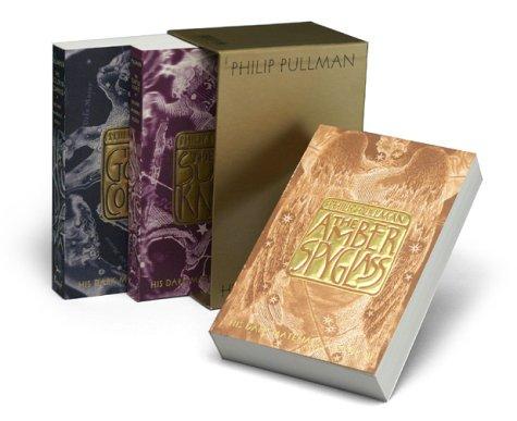 Philip Pullman: His Dark Materials Trade Paper Boxed Set (Golden Compass, Subtle Knife, Amber Spyglass) (Paperback, 2002, Knopf Books for Young Readers)