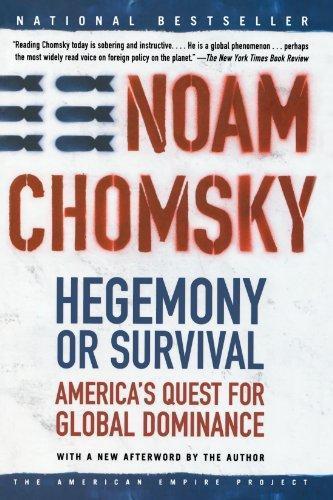 Noam Chomsky: Hegemony or Survival: America's Quest for Global Dominance (2004)