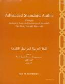 Raji M. Rammuny: Advanced standard Arabic through authentic texts and audiovisual materials = (Arabic language, 1994, University of Michigan Press)