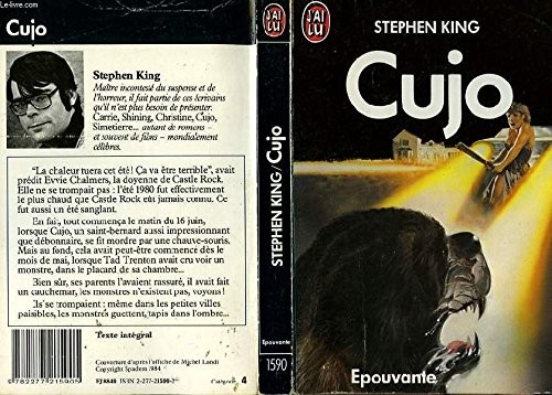 Stephen King: Cujo (Paperback, 1990, New Amer Library Trade, Brand: Time Warner Paperbacks)