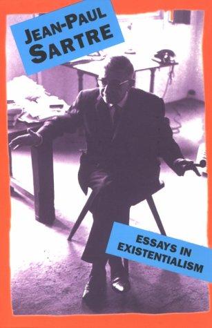 Jean-Paul Sartre: Essays In Existentialism (Paperback, 2000, Citadel)