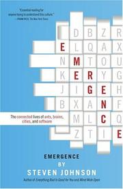 Steven Johnson: Emergence (2002, Scribner)