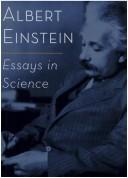 Albert Einstein: Essays in Science (Hardcover, 2004, Barnes & Noble Books)