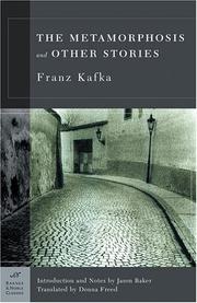 Franz Kafka: The metamorphosis, and other stories (Paperback, 2003, Barnes & Noble Books)