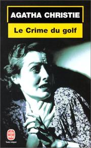 Agatha Christie: Le crime du golf (French language, 1974, Le Livre de Poche)