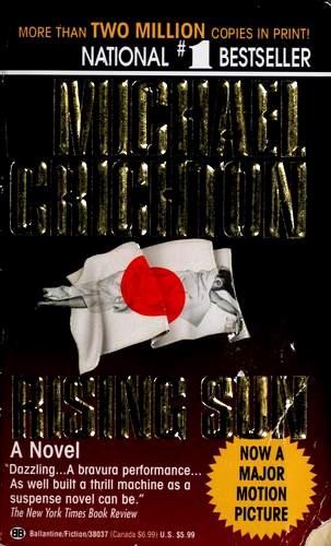 Michael Crichton: Rising Sun (1993, Ballantine Books)