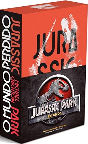 Michael Crichton: Jurassic Park 25 Anos - Caixa (2018, EDITORA ALEPH)