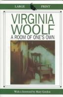 Virginia Woolf: A room of one's own (1999, G.K. Hall, Chivers Press)