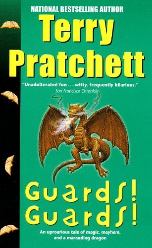 Terry Pratchett: Guards! Guards (2001, Tandem Library, Turtleback Books)