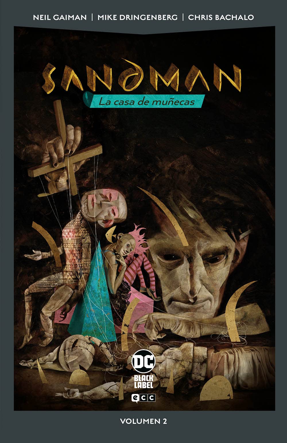 Kelley Jones, Kelly Jones, Neil Gaiman, Mike Dringenberg: Sandman vol. 02: La casa de muñecas (ecc)